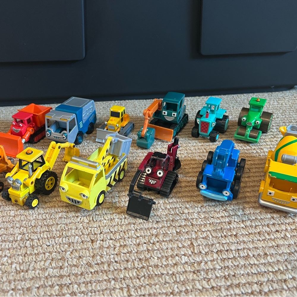 Bob the Builder Construction Vehicle Toy truck bundle